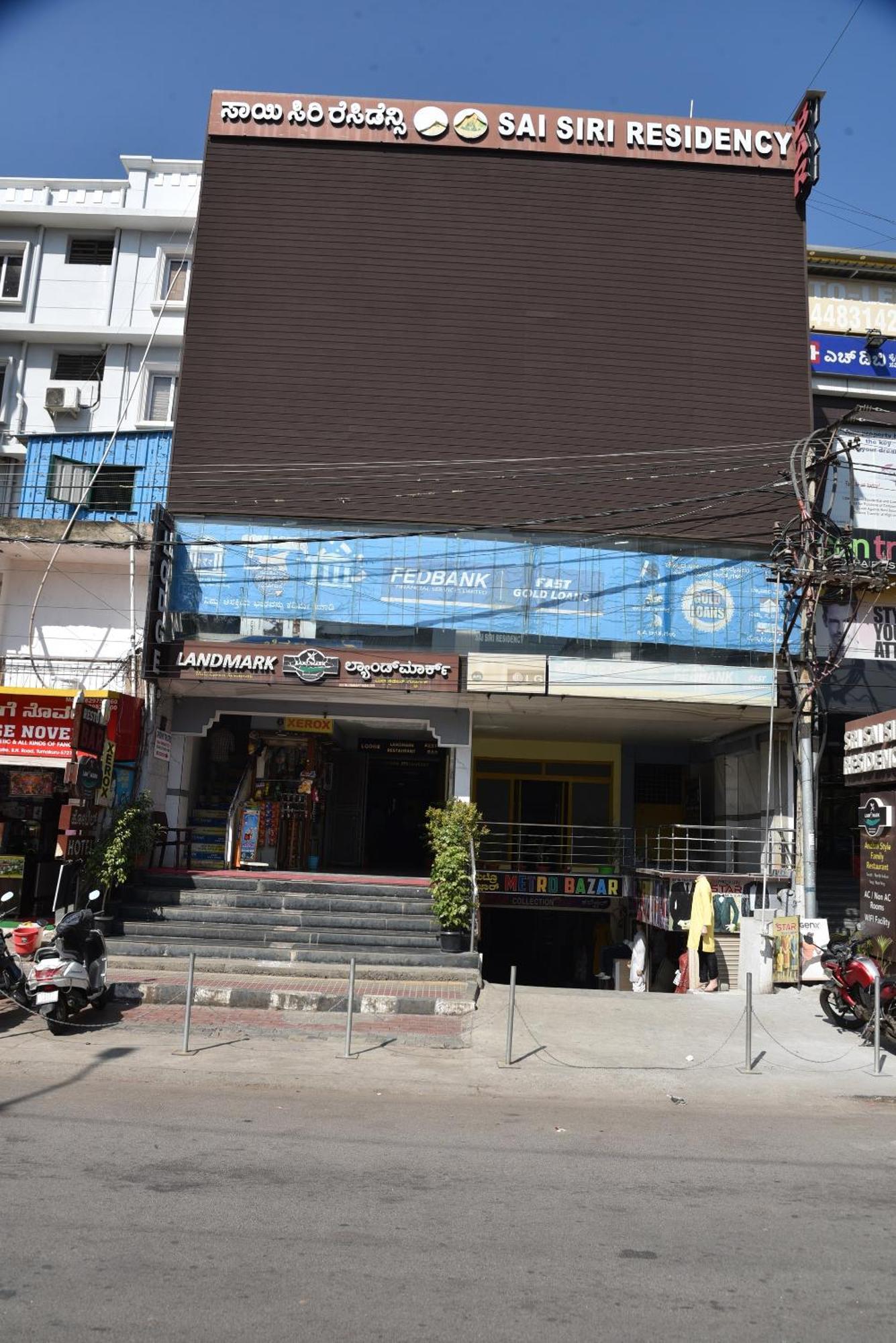 Sri Sai Residency Hotel Tumkur Eksteriør billede